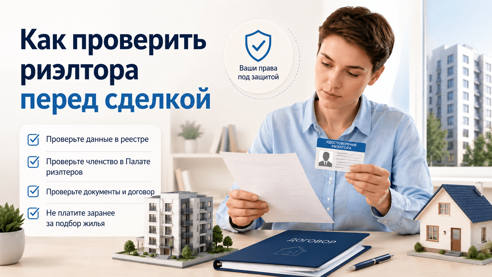 Как проверить риэлтора перед сделкой: что важно знать потребителю